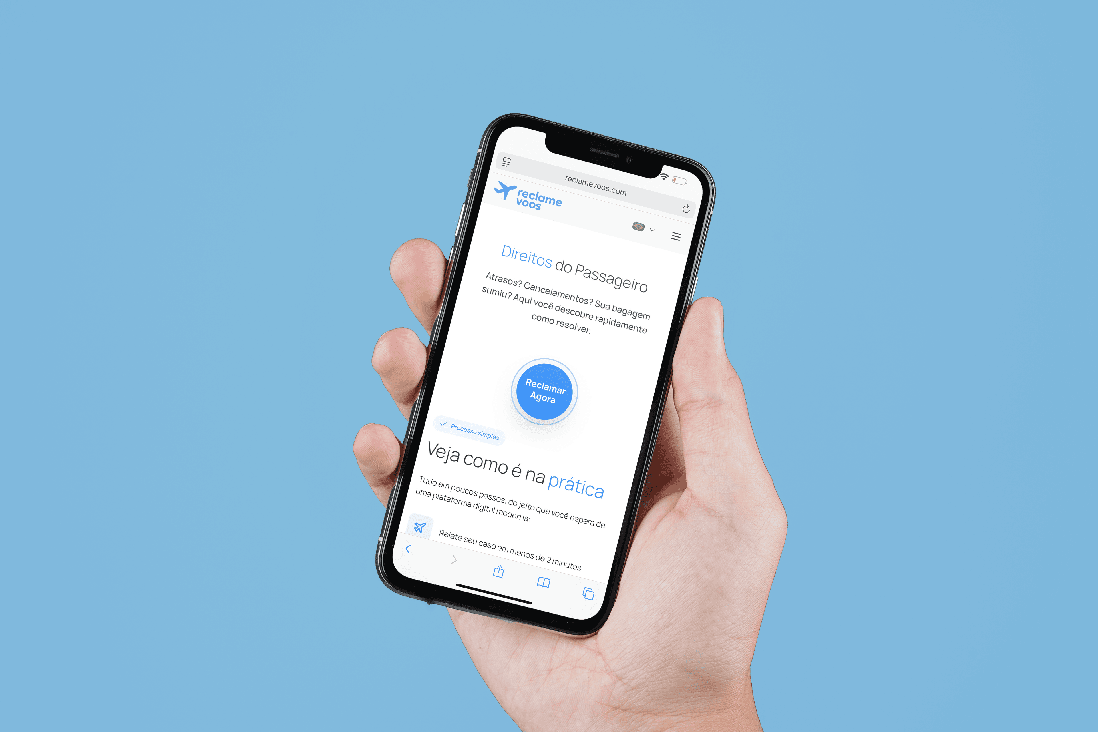 Passageira no aeroporto